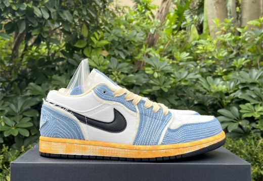 Air Jordan 1 Low Sashiko   FN7670-493   35.5-47.5 M54